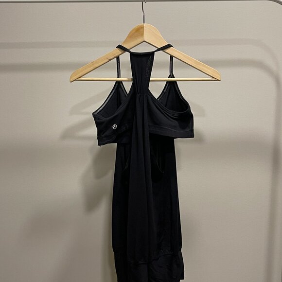 LULULEMON Yoga/Workout Top - Size 6 - Black - Picture 2 of 3